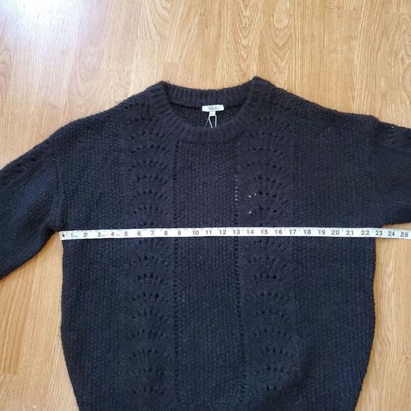 Rails Mara Sweater size Large in Black - NEW - Picture 10 of 13